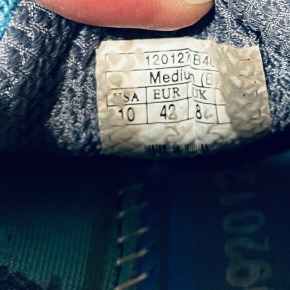 Very Good Brooks Trail Running Cascadia 6 7 Womens 10 US 42 EUR Blue Red grey - Picture 6 of 7